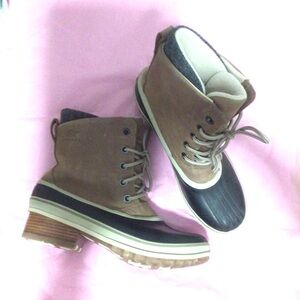 Sorrel women’s slimpack lll duck boots size 11